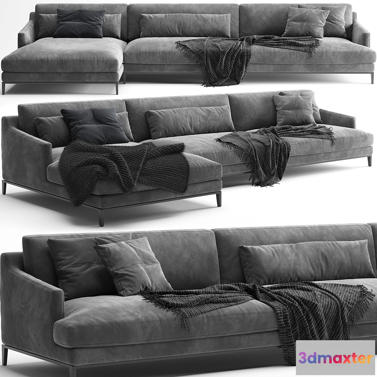 560443 - Poliform Bellport Sofa B