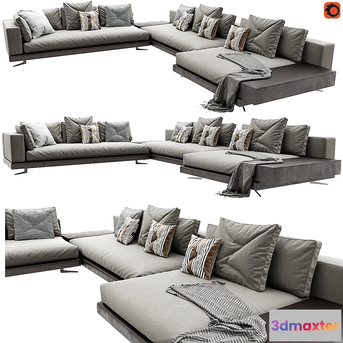 560643 - Minotti White Arrangement 07