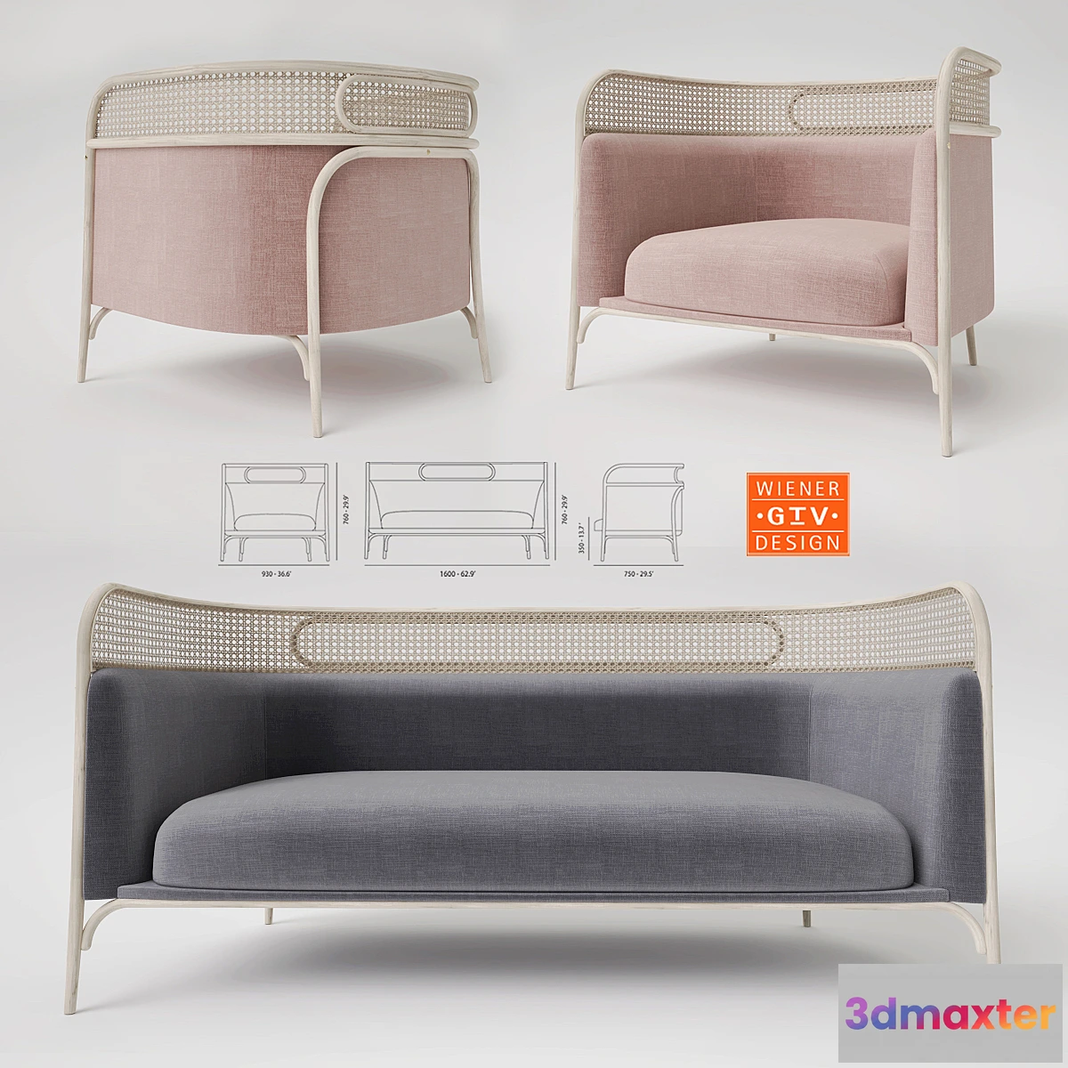 584482 - Gebruder Thonet Vienna Targa Lounge and Sofa