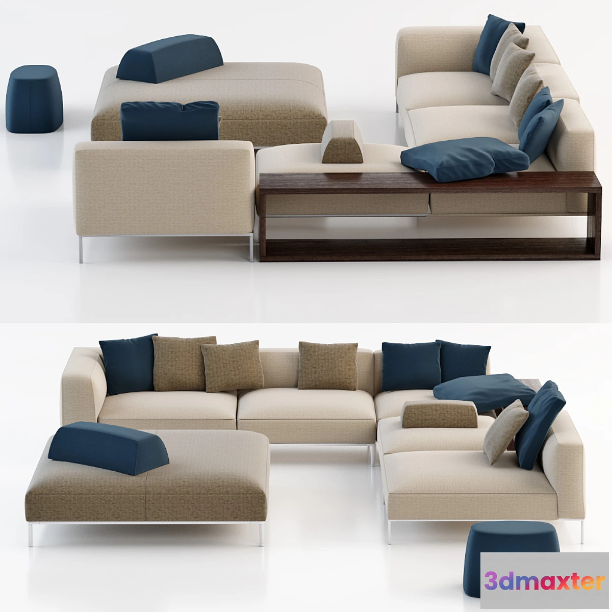 588194 - B & B Italia Corner sofa