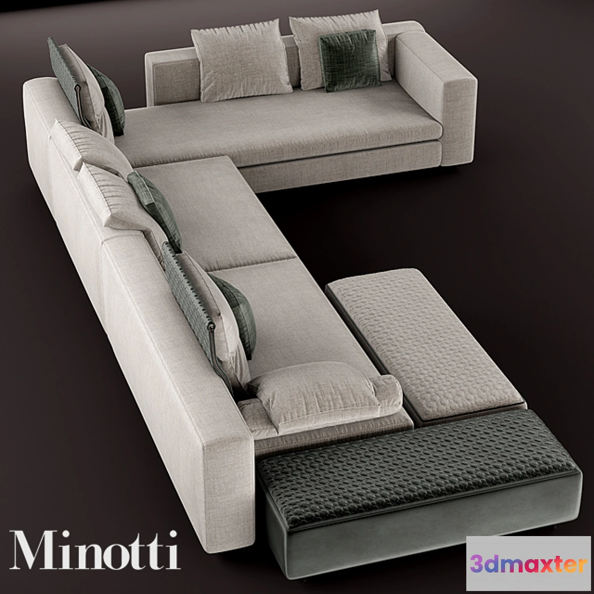 588252 - Sofa Yang Modular Sofa Minotti