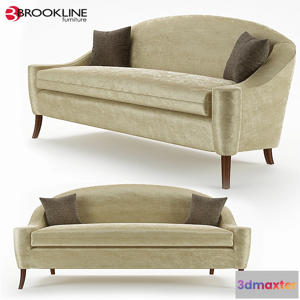 588324 - Sofa Brookline Furnuiture Queen Sofa