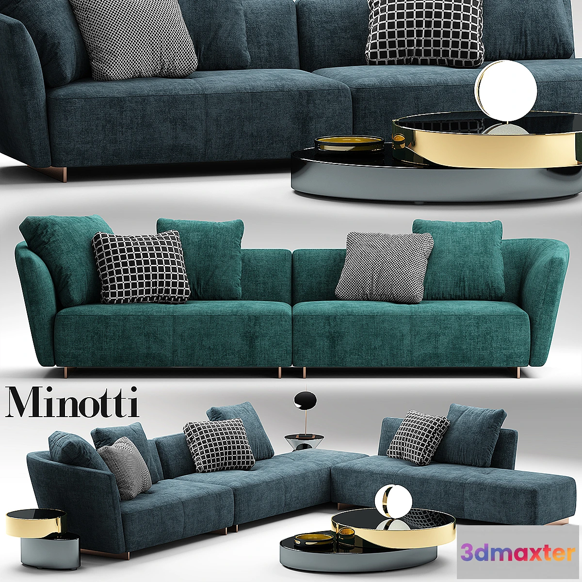 588418 - Sofa minotti lounge seymour