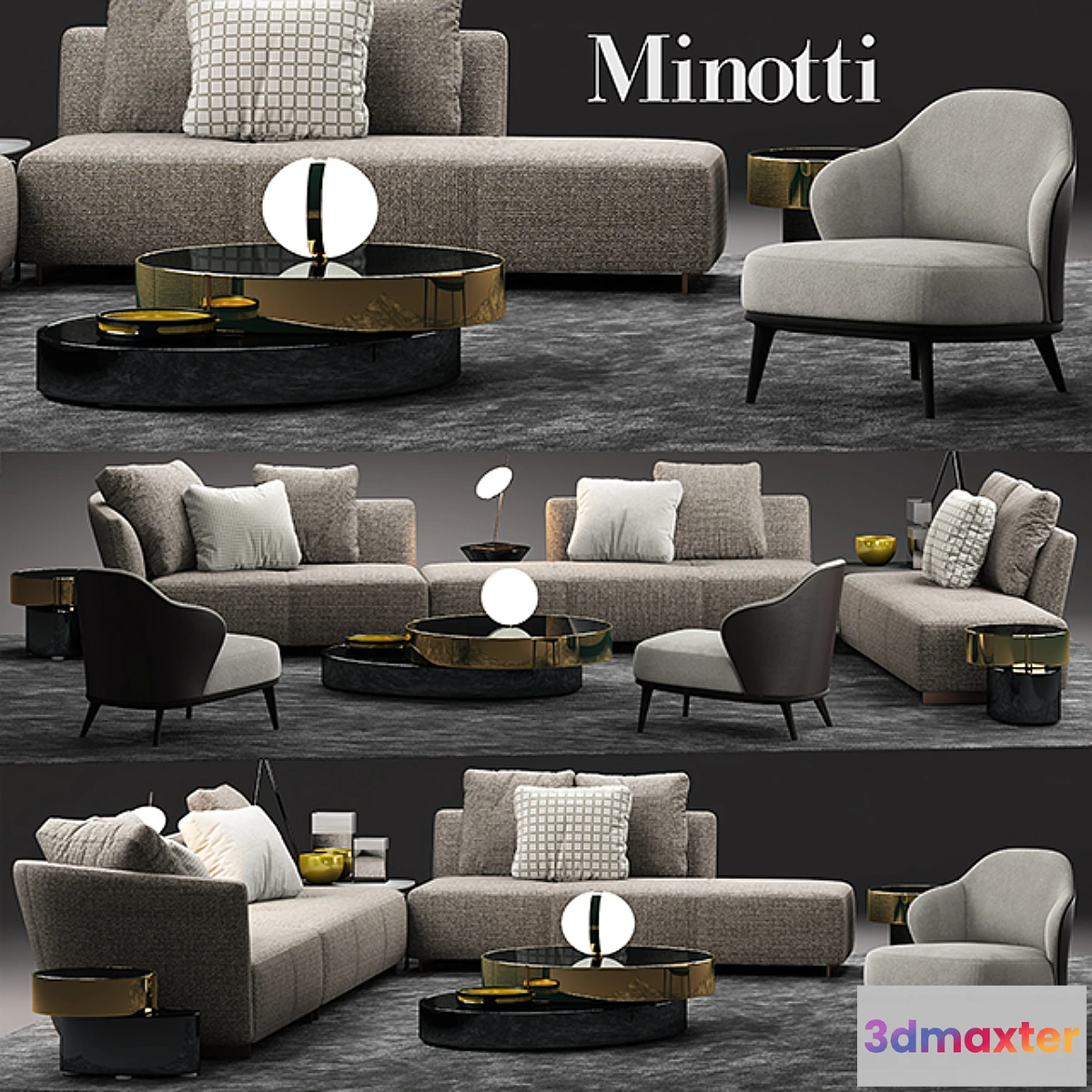 588420 - Sofa minotti lounge seymour - No.2