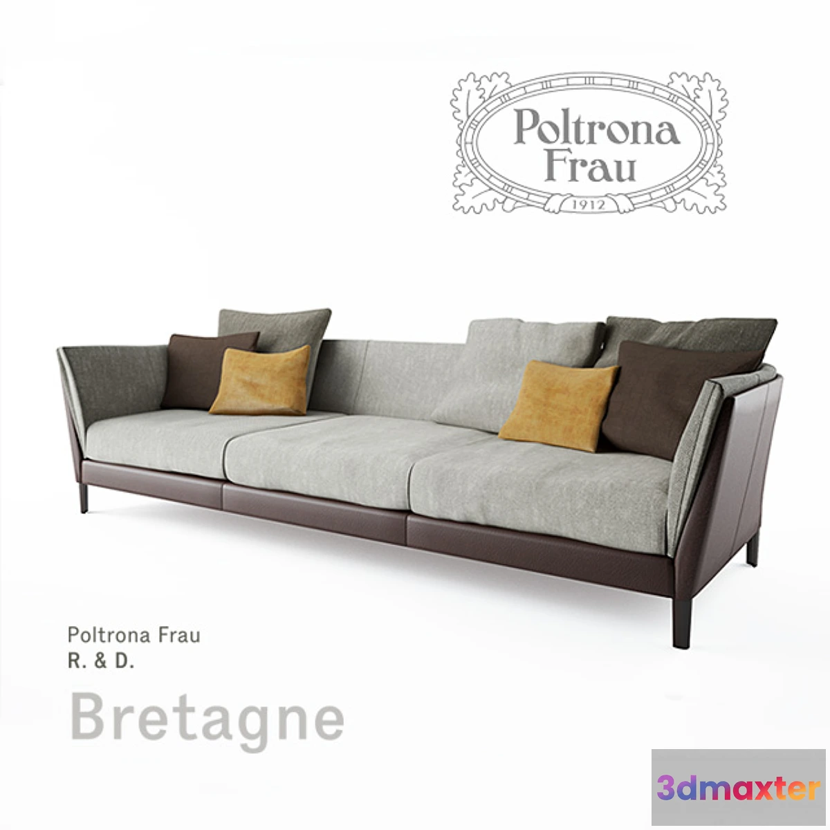 588798 - Poltrona Frau Bretagne Sofa 3-seater