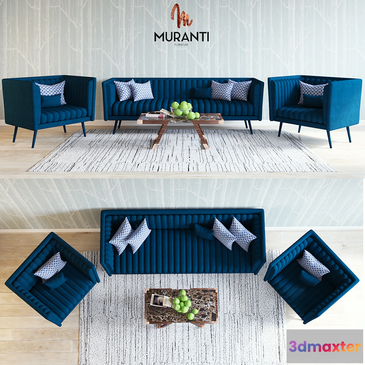 588828 - Muranti Azurite and Anatasis