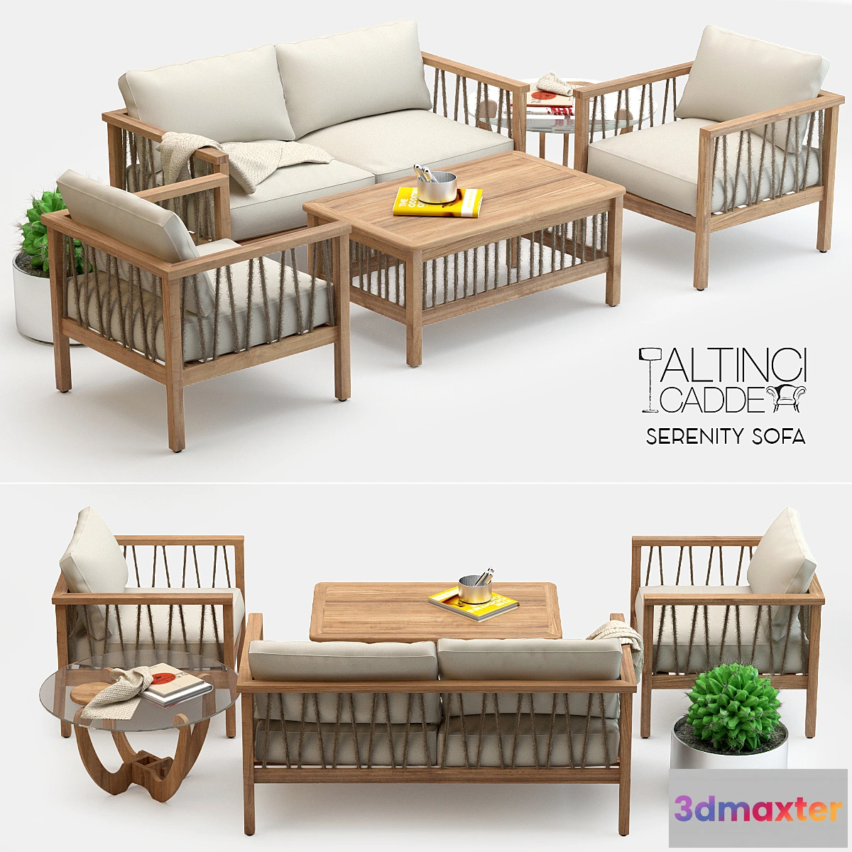 588876 - Altinci Cadde Serenity Garden Sofa Set