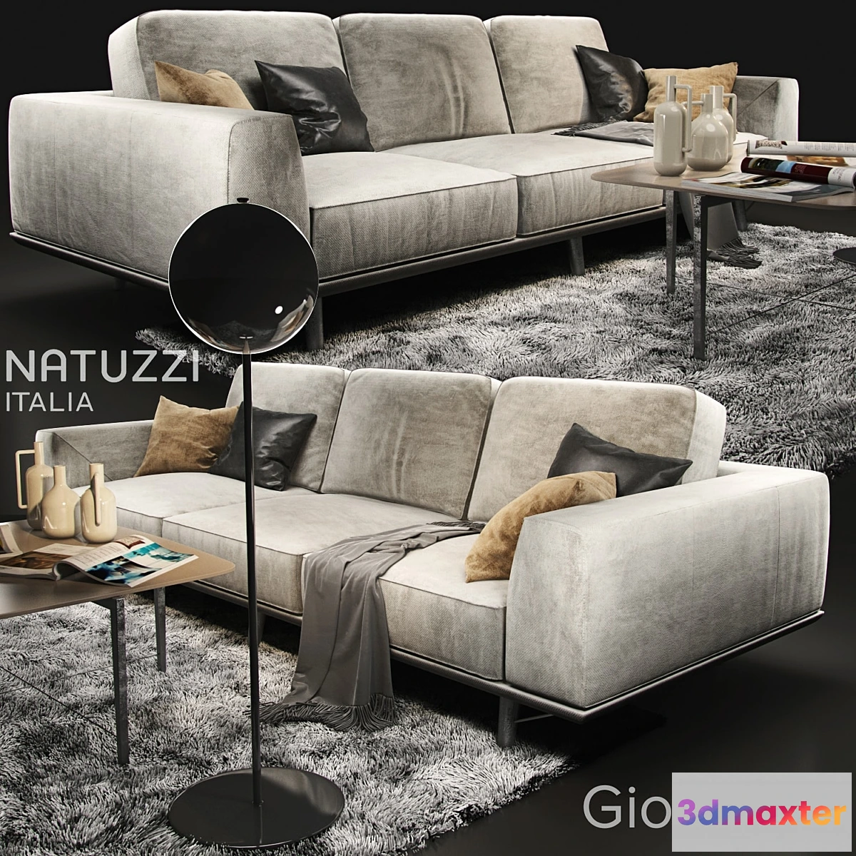 589106 - Sofa natuzzi Gio 2912