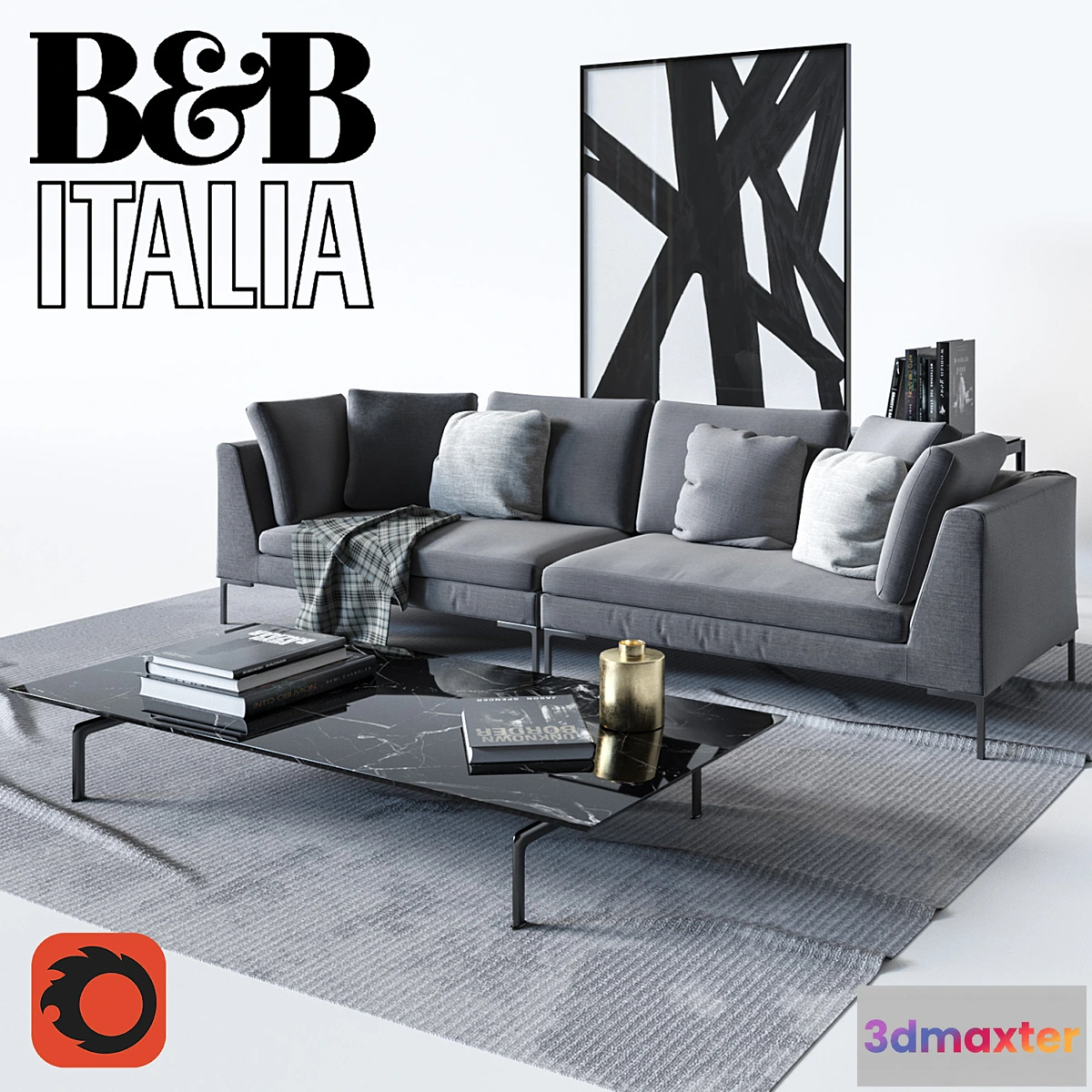 589176 - B & B Italia Sofa Charles
