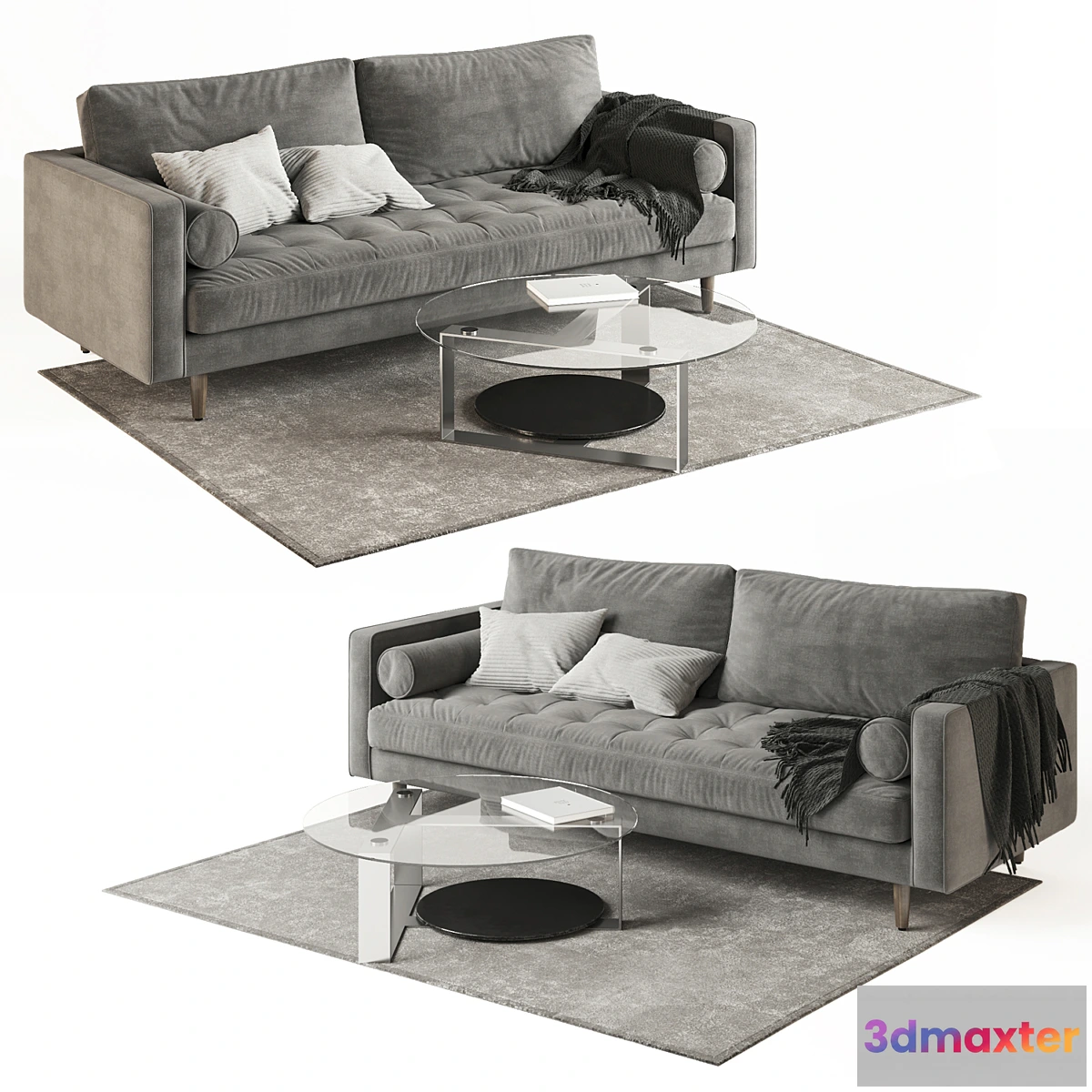 589228 - Scott 3 Seater Sofa - No.2