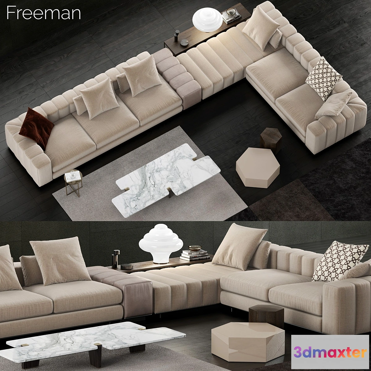 589438 - Minotti Freeman Sofa
