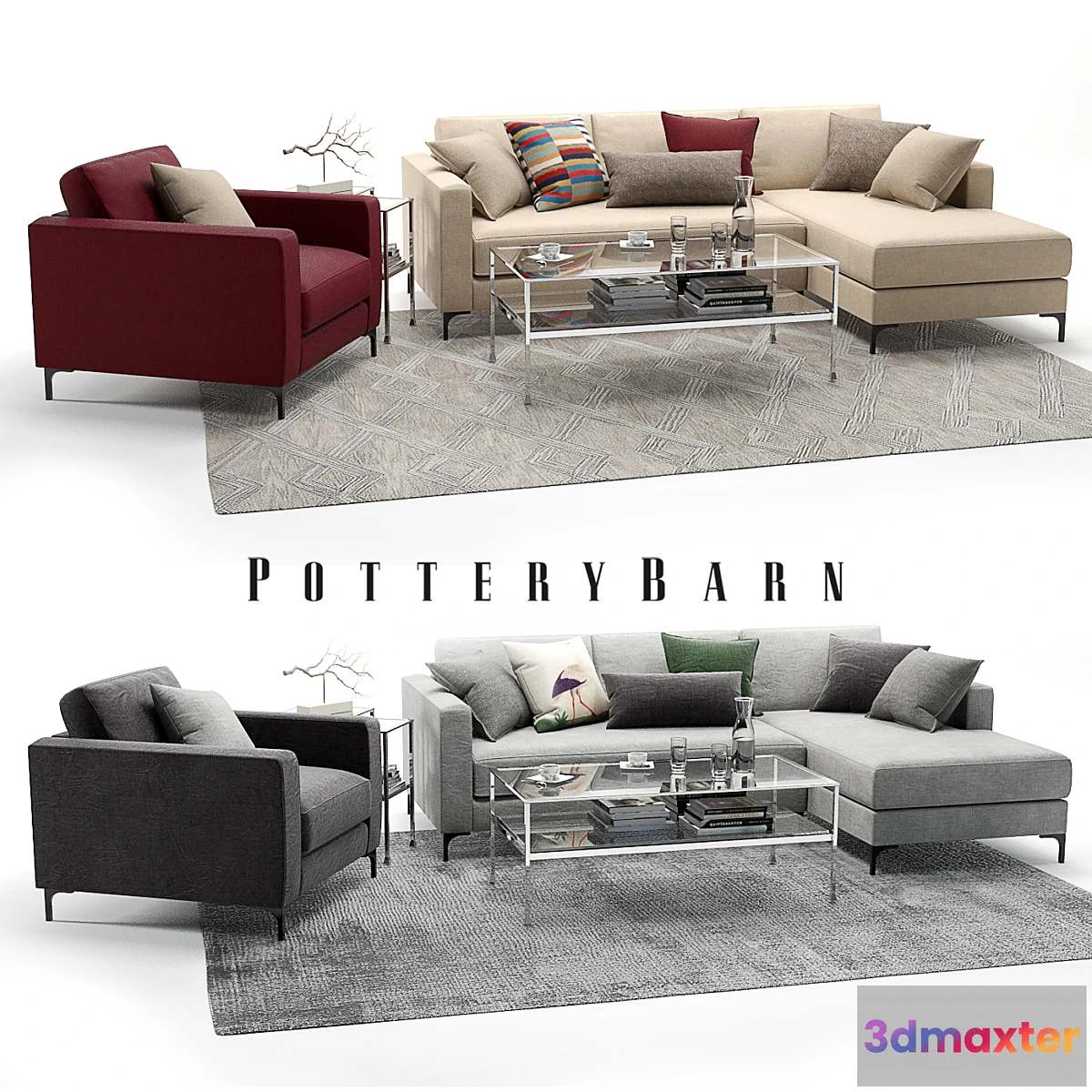 589490 - Pottery Barn Jake set 3