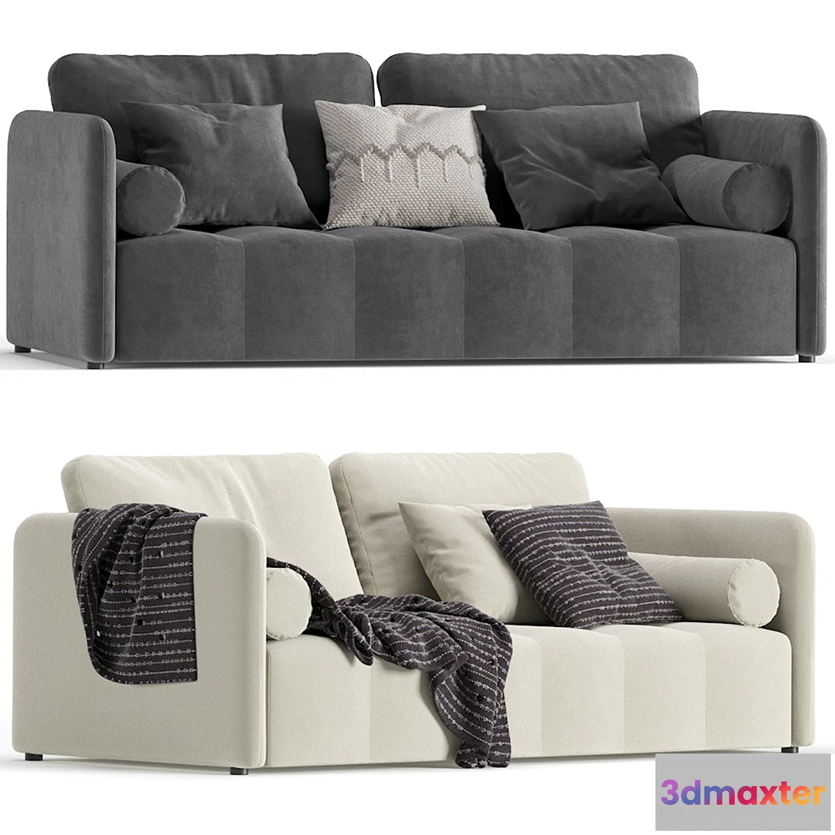 603507 - Brent Velvet Light Sofa _ Brent Velvet Light