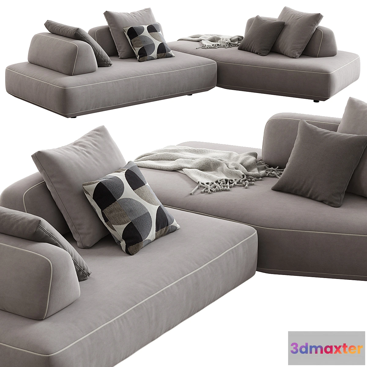 603631 - Resource Furniture _ Flex Sofa (Composition 02)