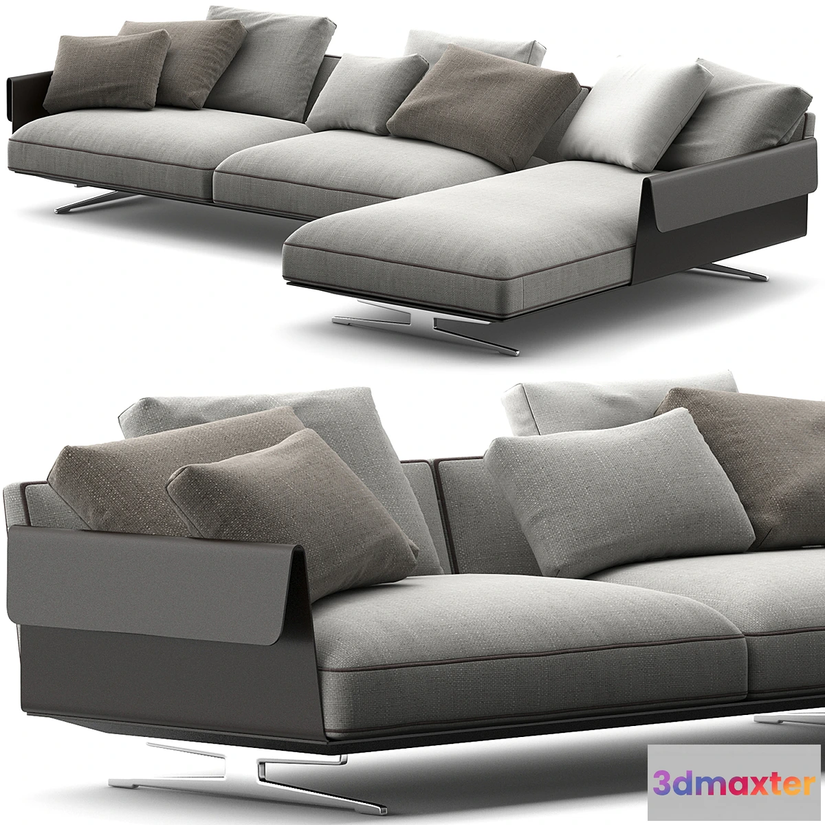 603641 - Flexform Bretton Chaise Longue