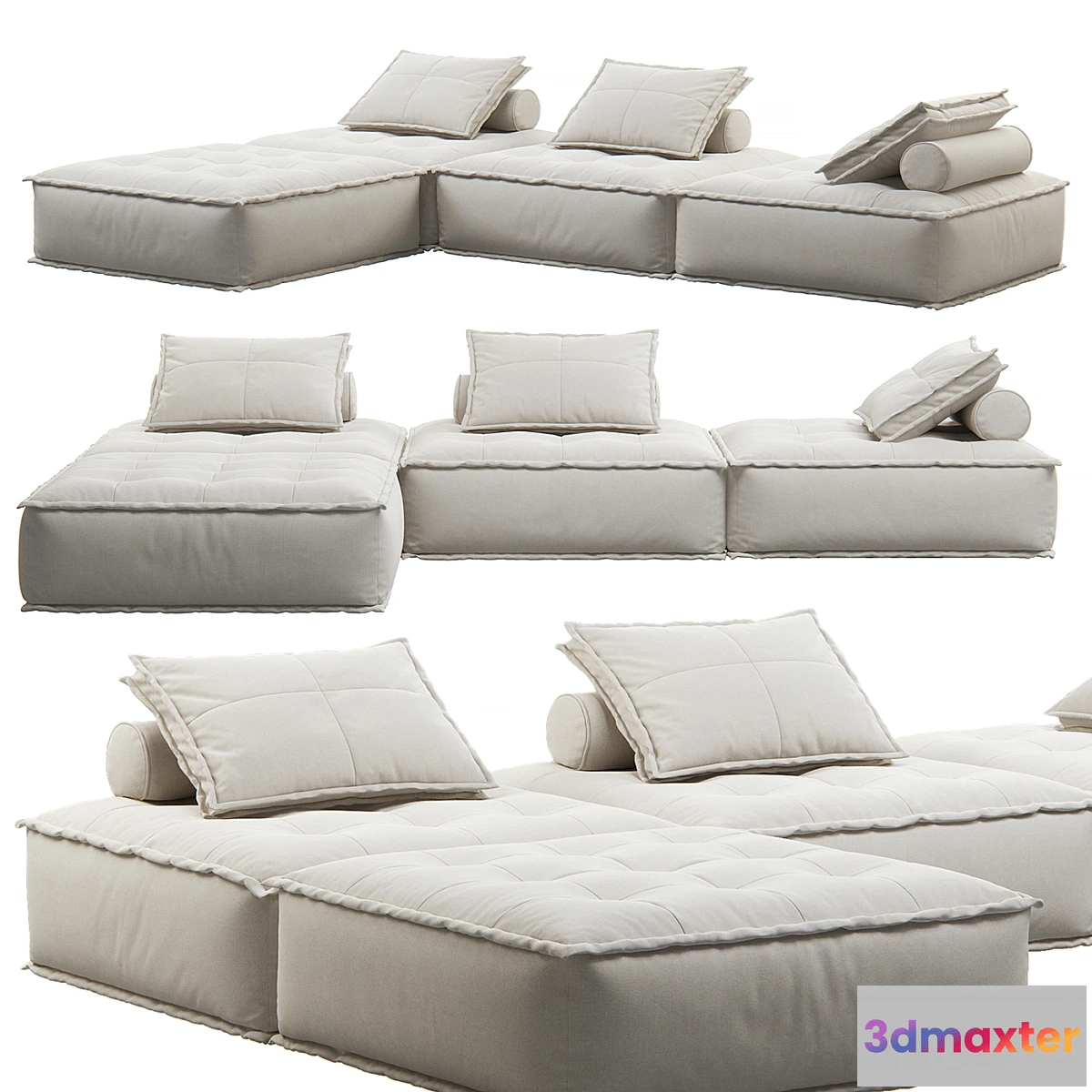 603951 - Genuine Corner Sofa by ELEMENT SINGLE