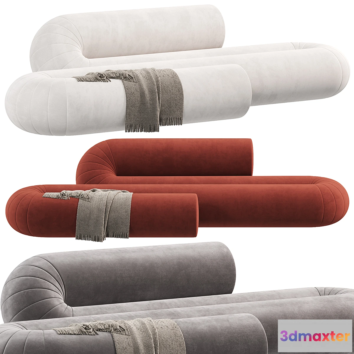 603953 - SERPENTINE Sofa by DANTE - Goods And Bads