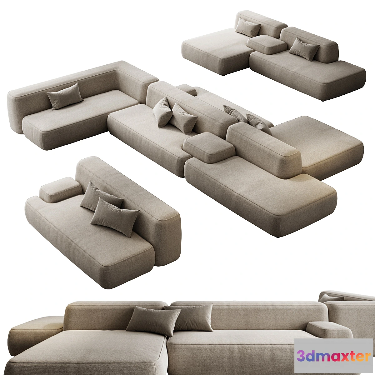 603993 - Modular sofa Lema Cloud