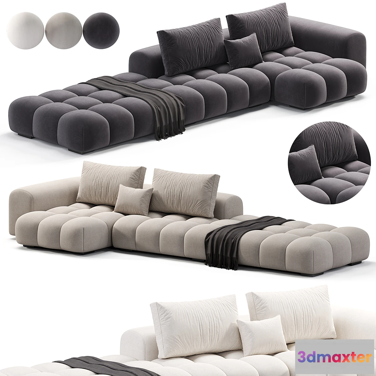 604045 - SHAMARA SOFA by Noho Home 2