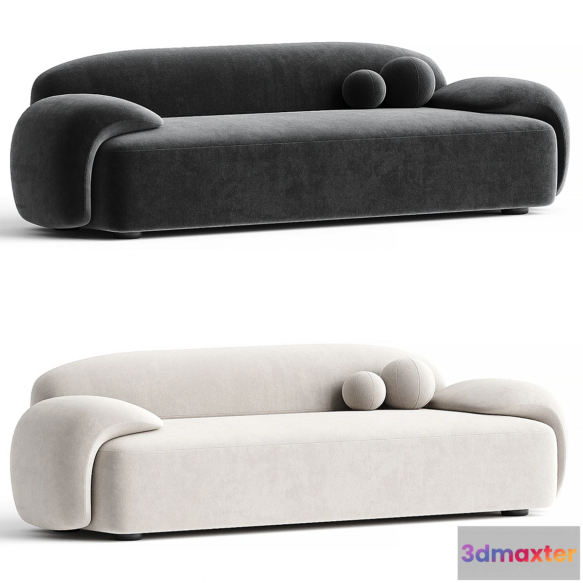 604053 - AMA 3-Seater Sofa