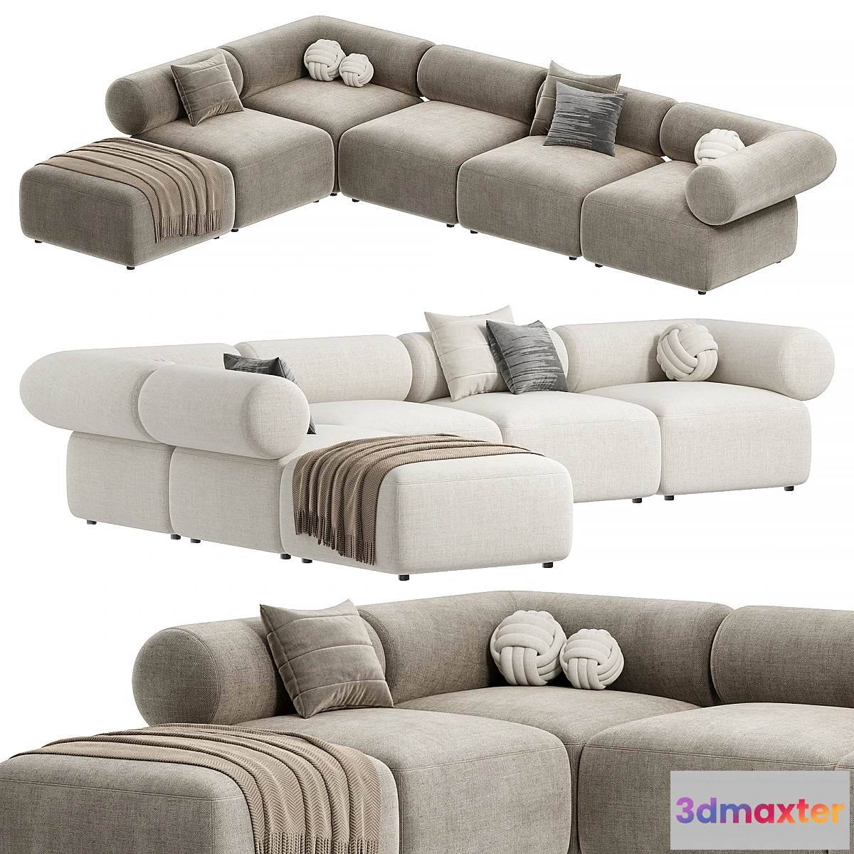 604069 - OFFO Modular sofa By Annud