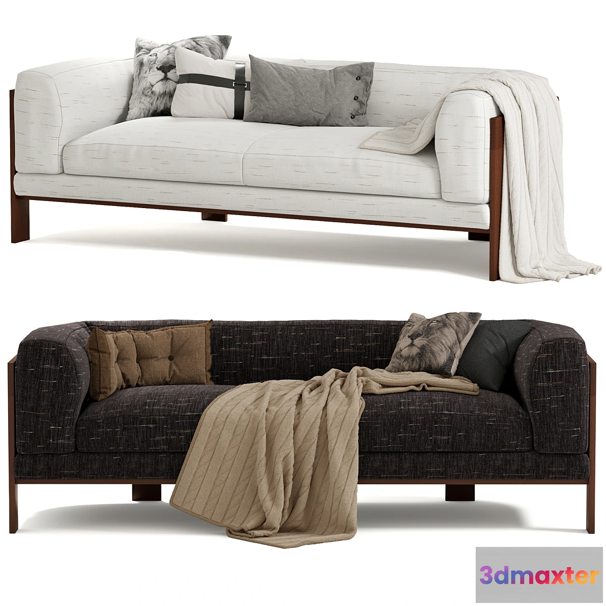 604409 - Artikle Rio Comox Gray Sofa