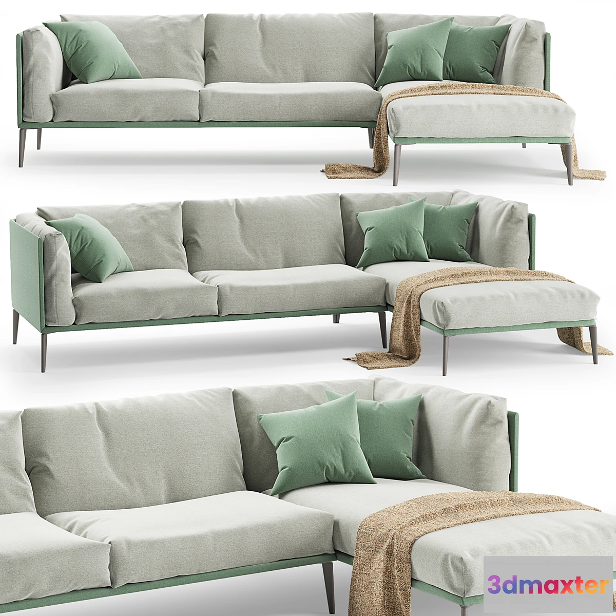 604459 - Novamobili Kubi Sofa Chaise
