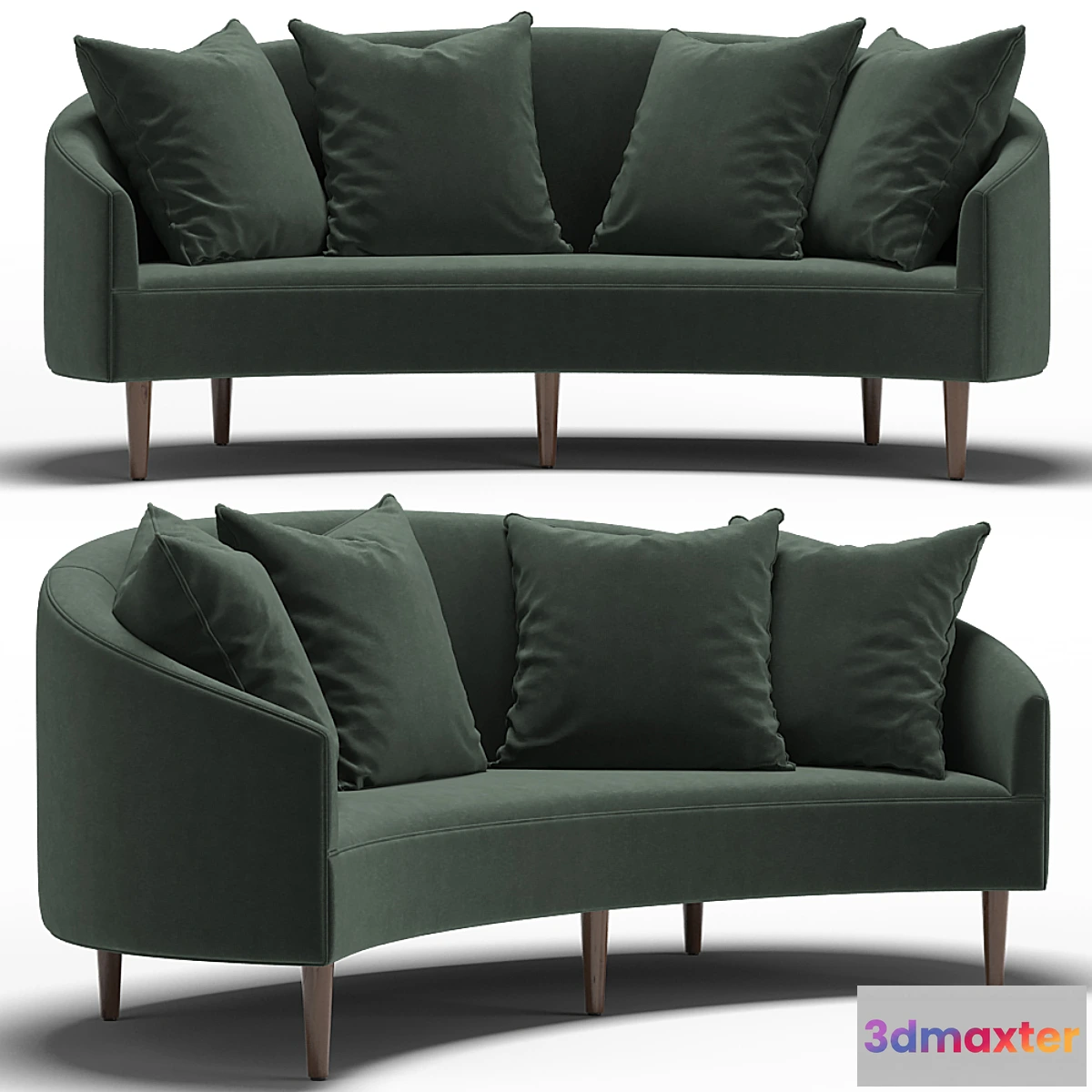 604573 - Art Deco Petite Sofa