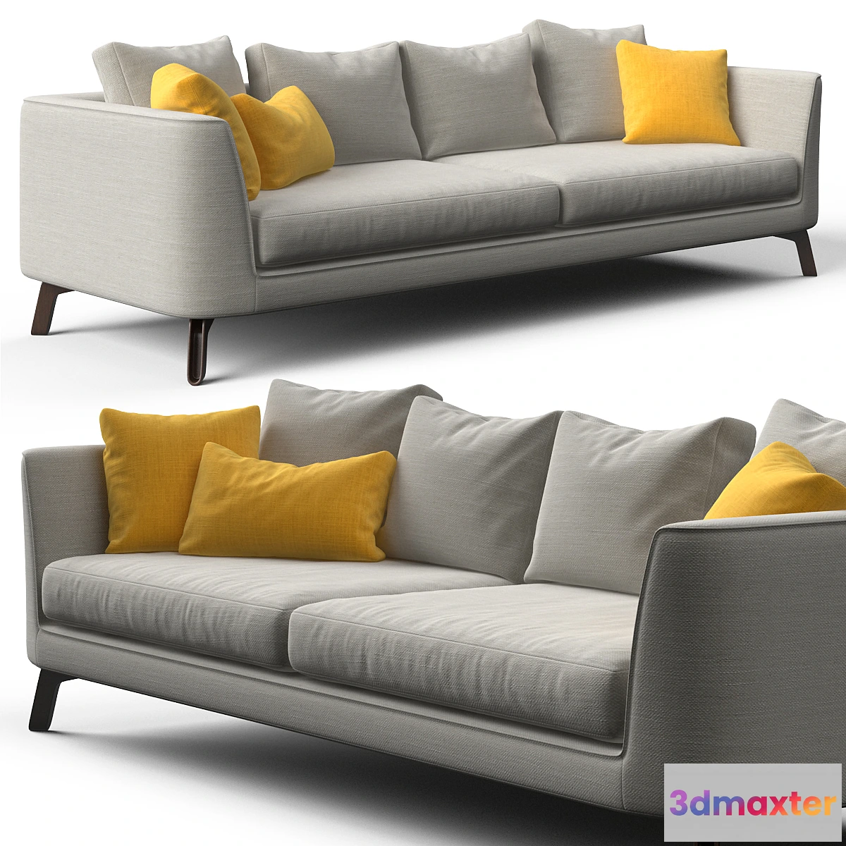 604913 - sofa Mcqueen Sofa 401LA - large