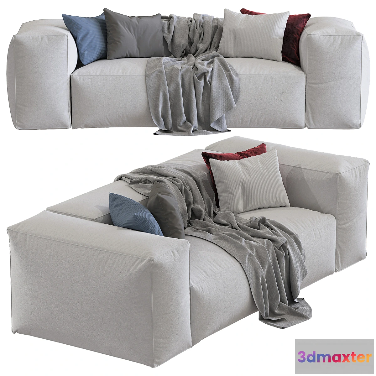 604989 - MEDITERRANEO  Modular garden sofa