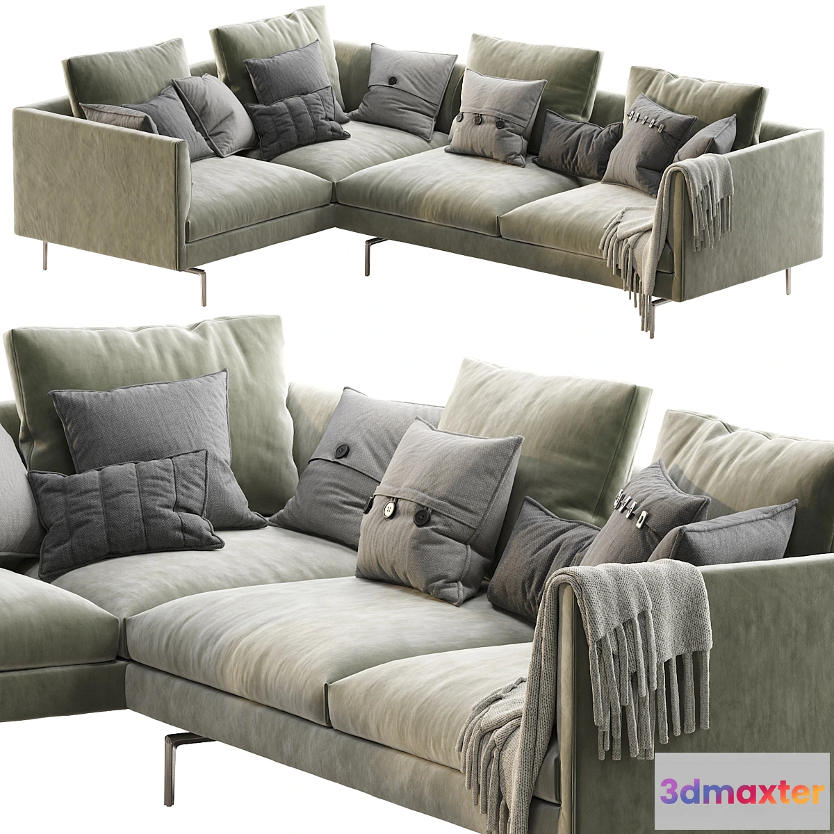 605039 - 1333 Flamingo Zanotta Sofa - No.8