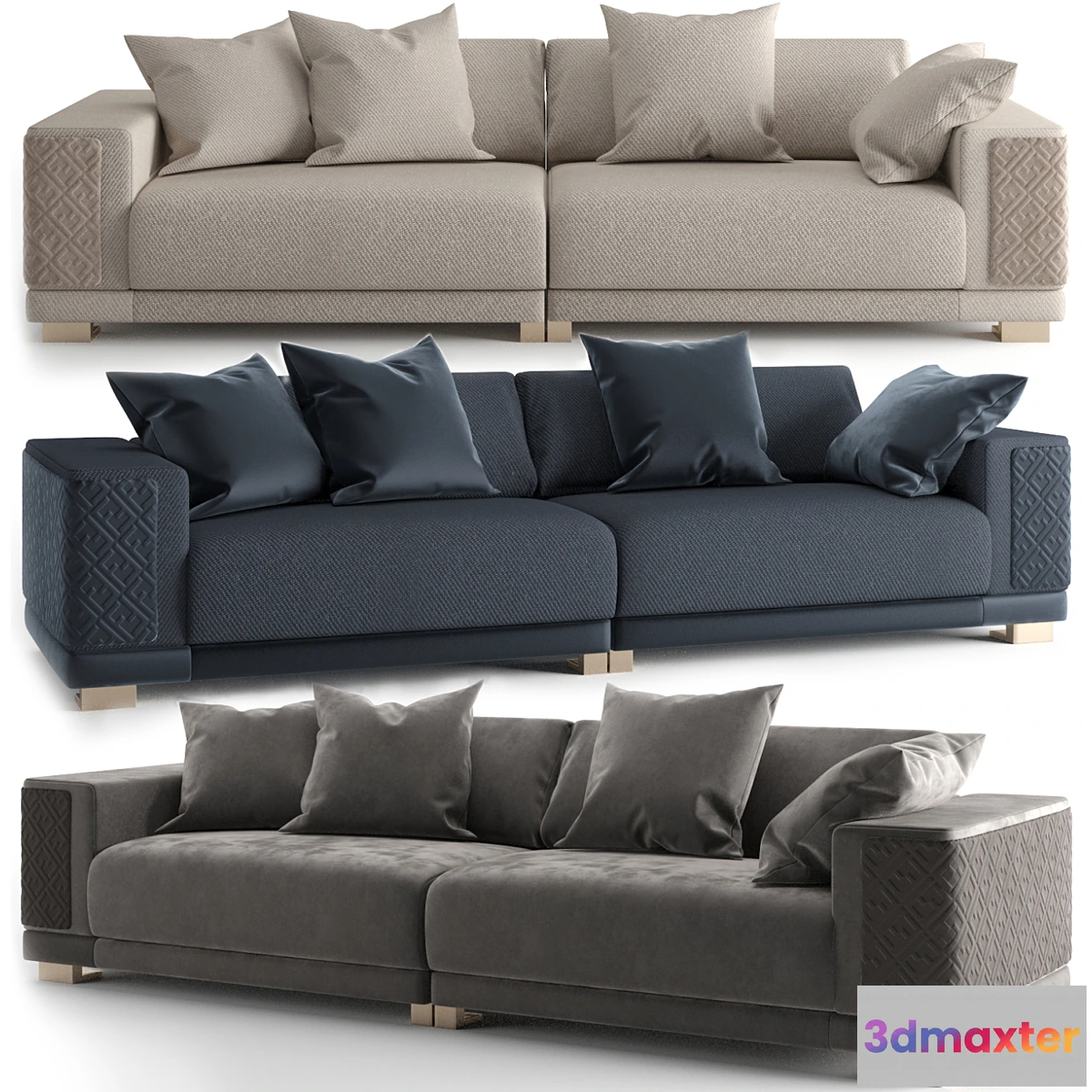 605065 - Fendi Casa Icon Lite Sofa