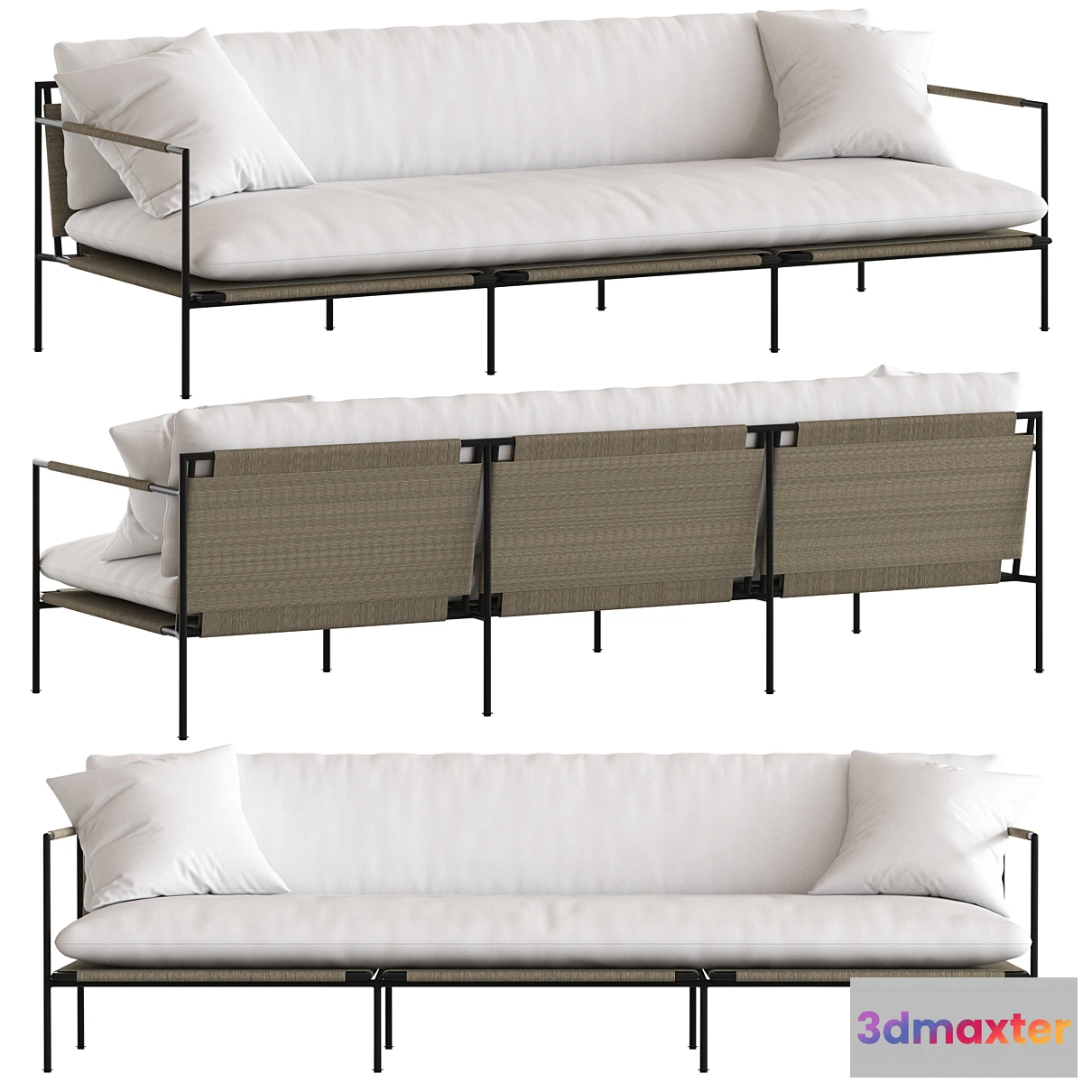 605209 - Coco Republic Malmo Outdoor Sofa