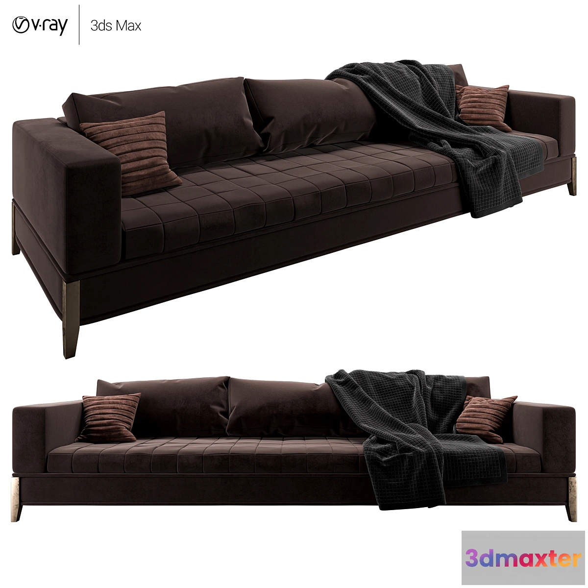605275 - Capital Collection Oyster Sofa 3p