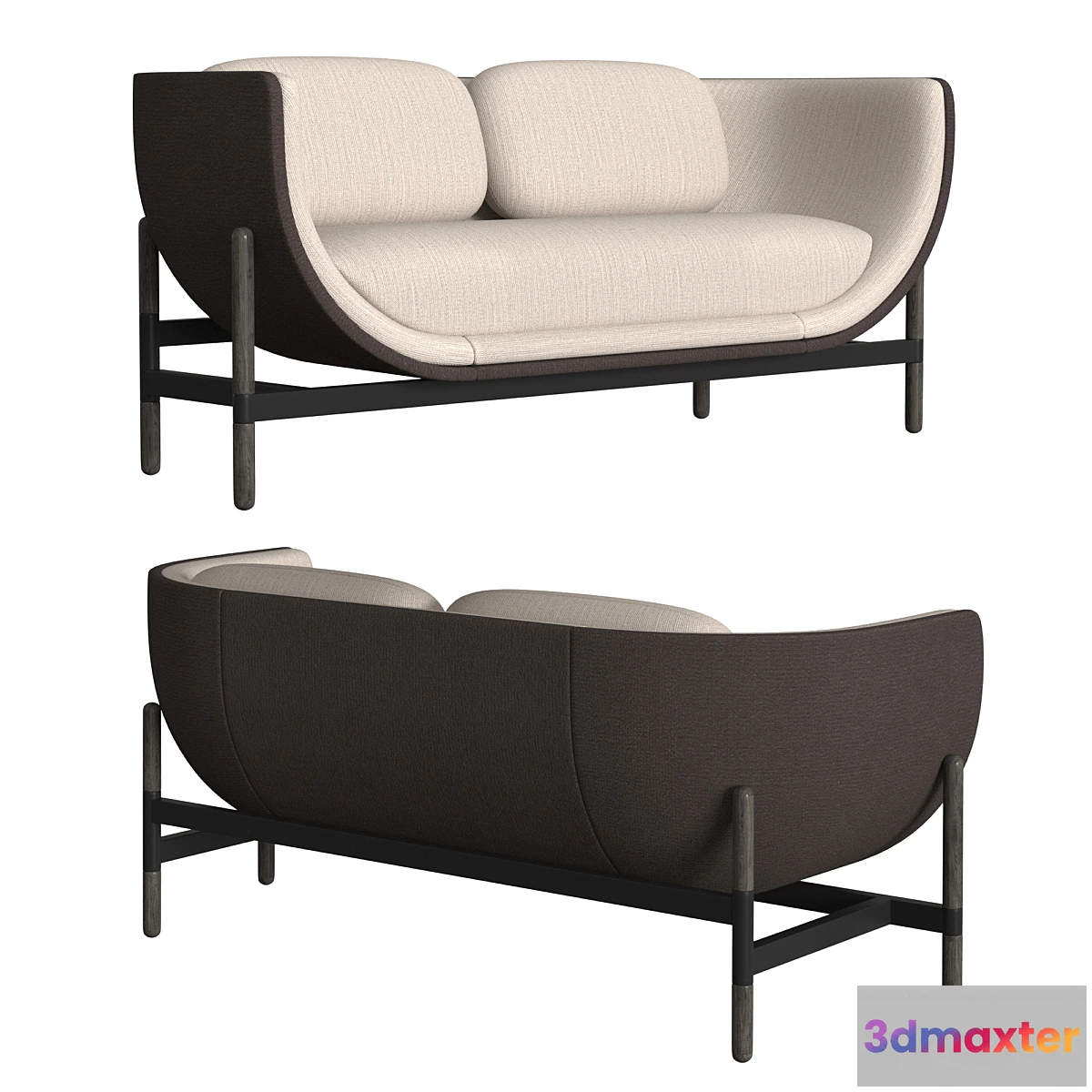 605295 - Casala Capsule Lounge 2 Seater (Free)