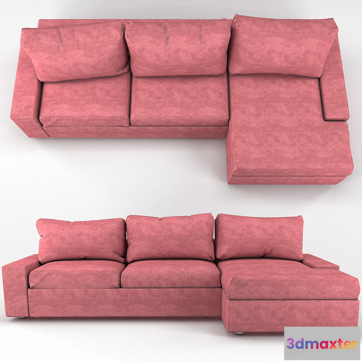 605465 - Sofa Amalfi RedSofa
