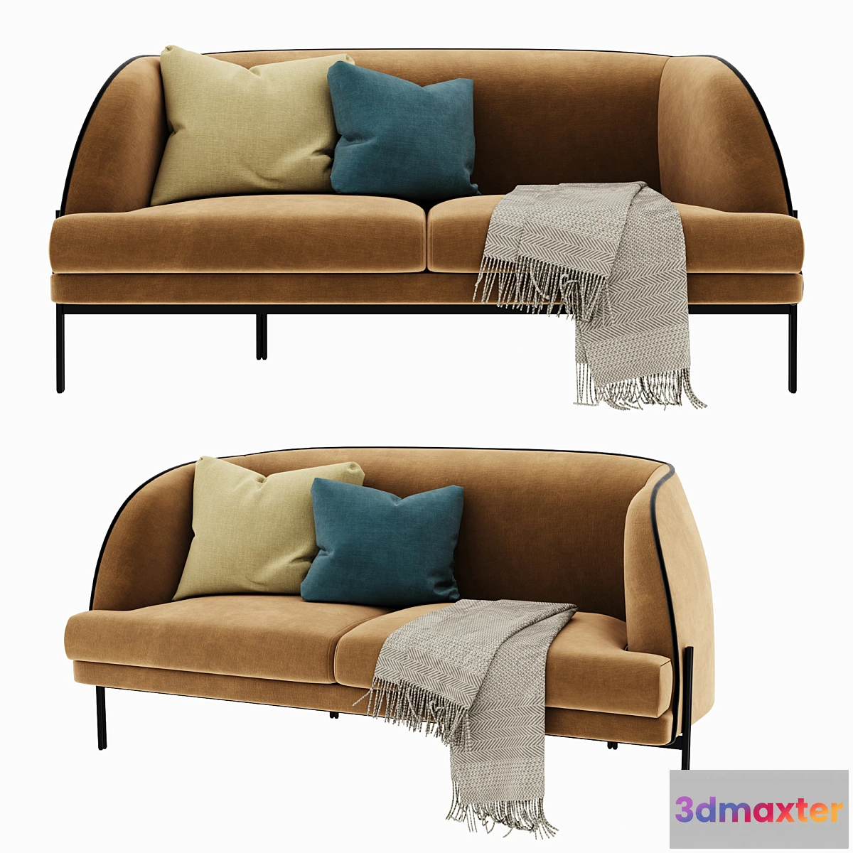 605507 - Calliou double sofa