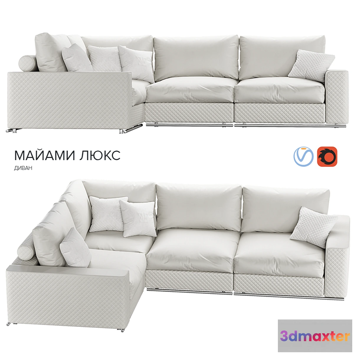 605557 - ESTETICA Miami Lux corner-2 modern