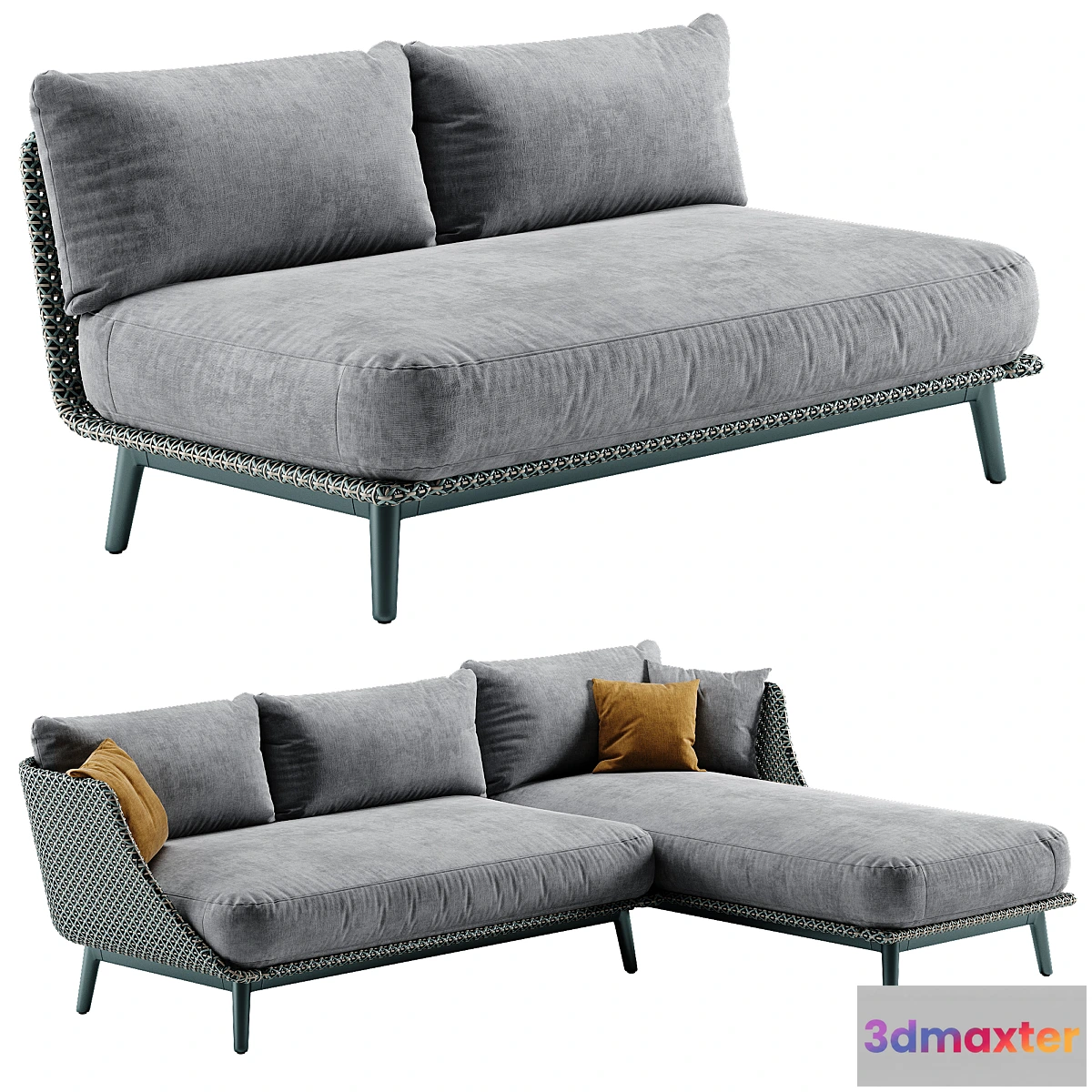 605567 - Dedon Mbarq sectional sofa