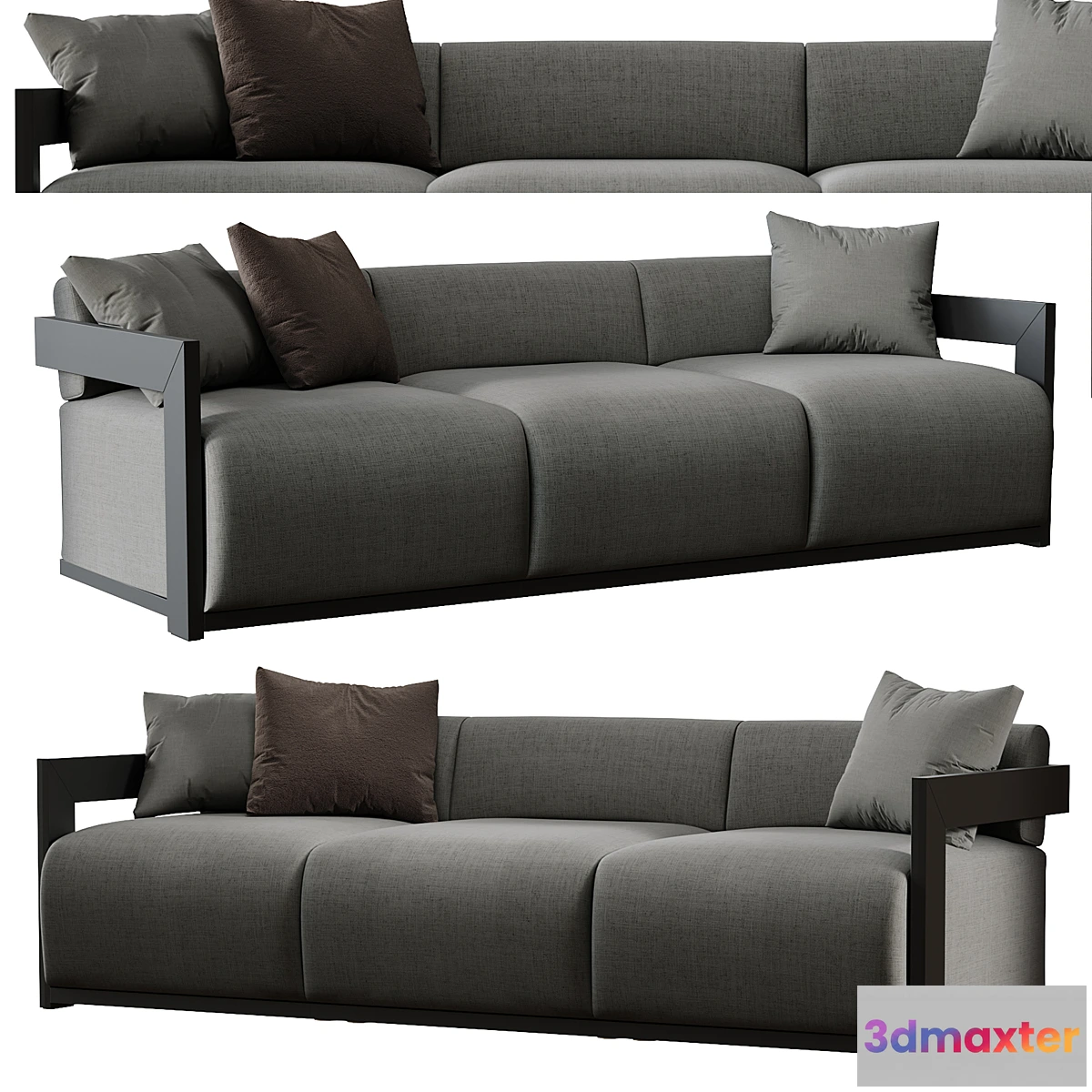 605677 - CLAUD Sofa by Meridiani