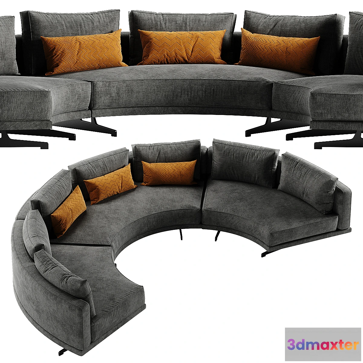 605739 - Frigerio Salotti Horizon sectional sofa