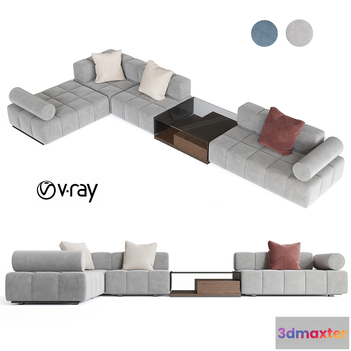 605835 - Contemporary by Fabio Arcaini Modular Sofa