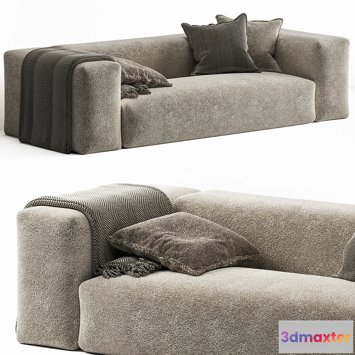 605855 - Bulky Sherling Sofa by Layered