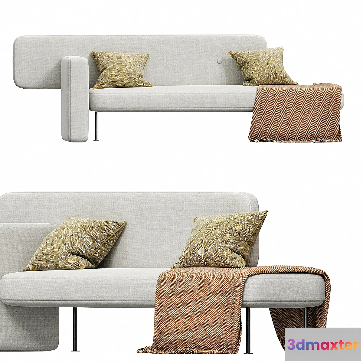 605907 - Pebble Sofa  Pebble Bench_sofa by Bolia.  Design by Glismand & Rüdiger