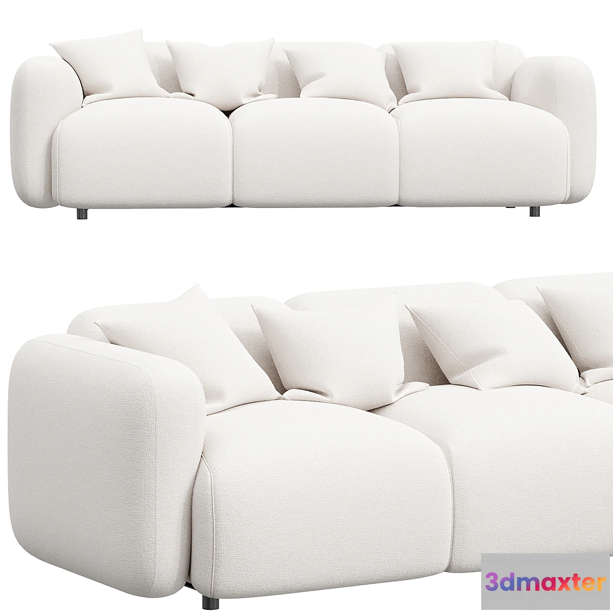605949 - Swell Sofa 3 seater