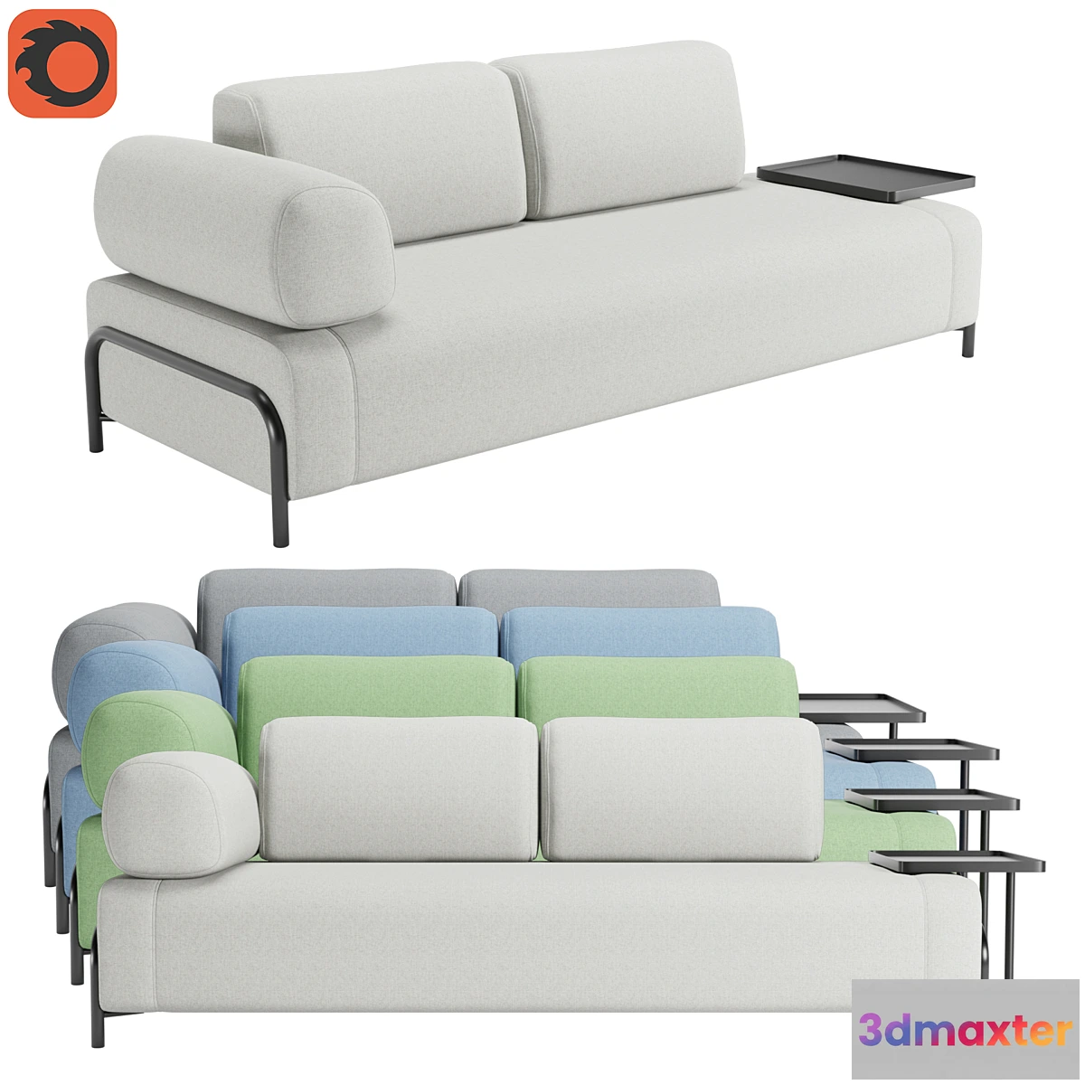 605981 - Compo 3 sofa