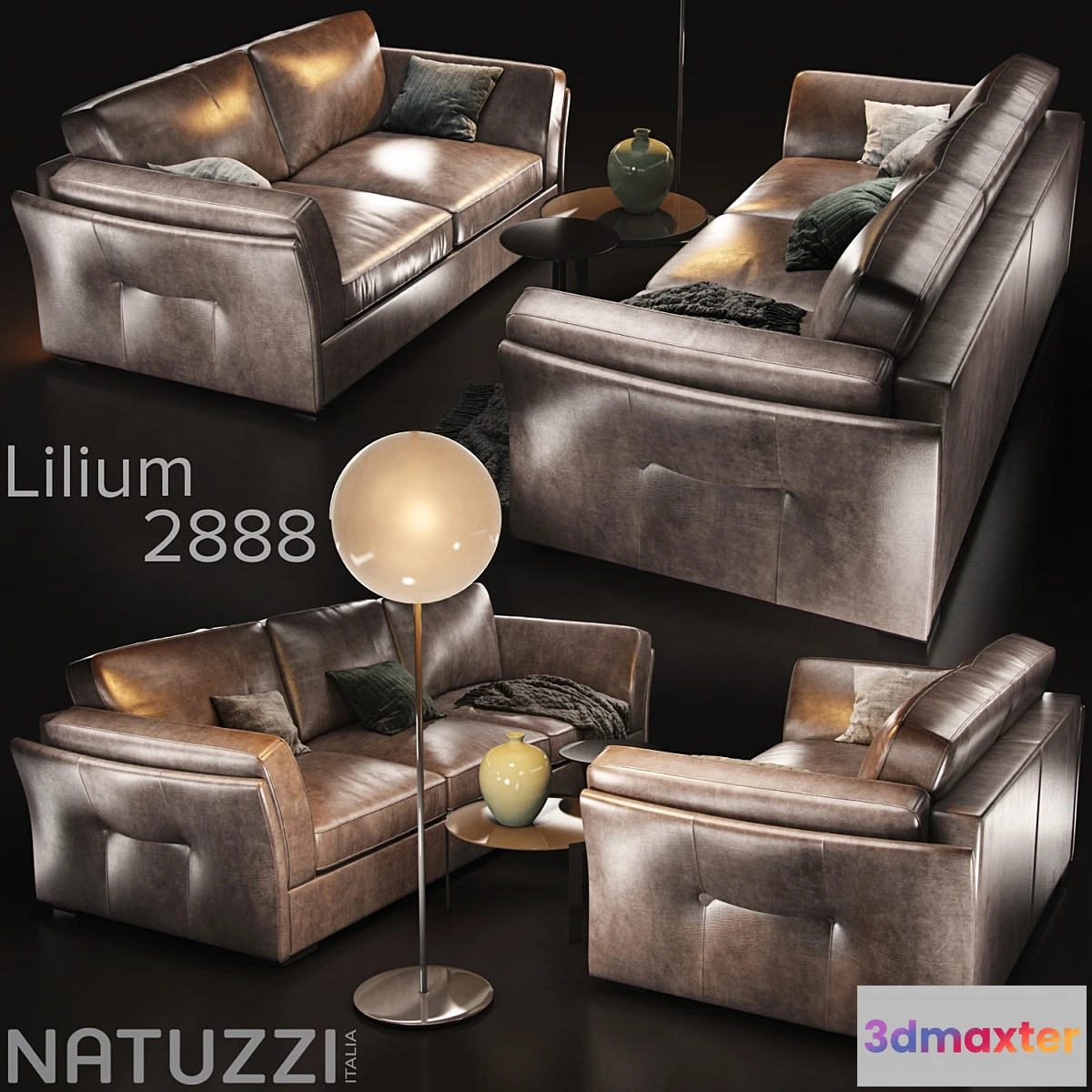 606043 - Sofa natuzzi Lilium var