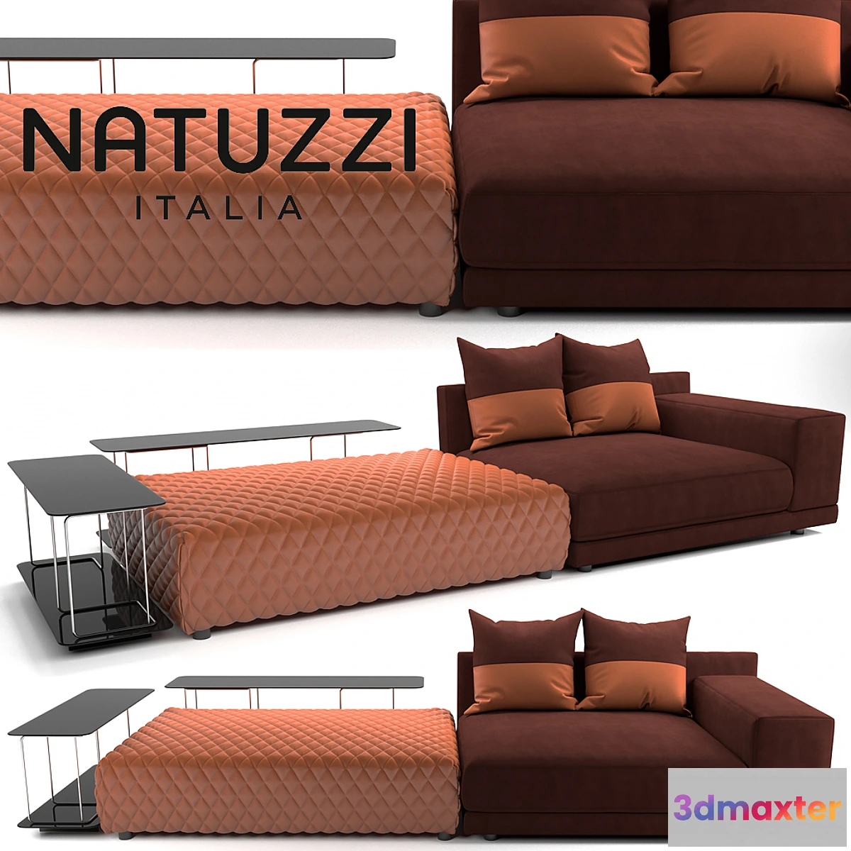 606067 - Natuzzi Melpot sectional №1