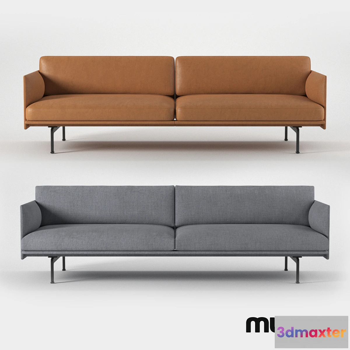 606073 - Muuto outline series sofa 220