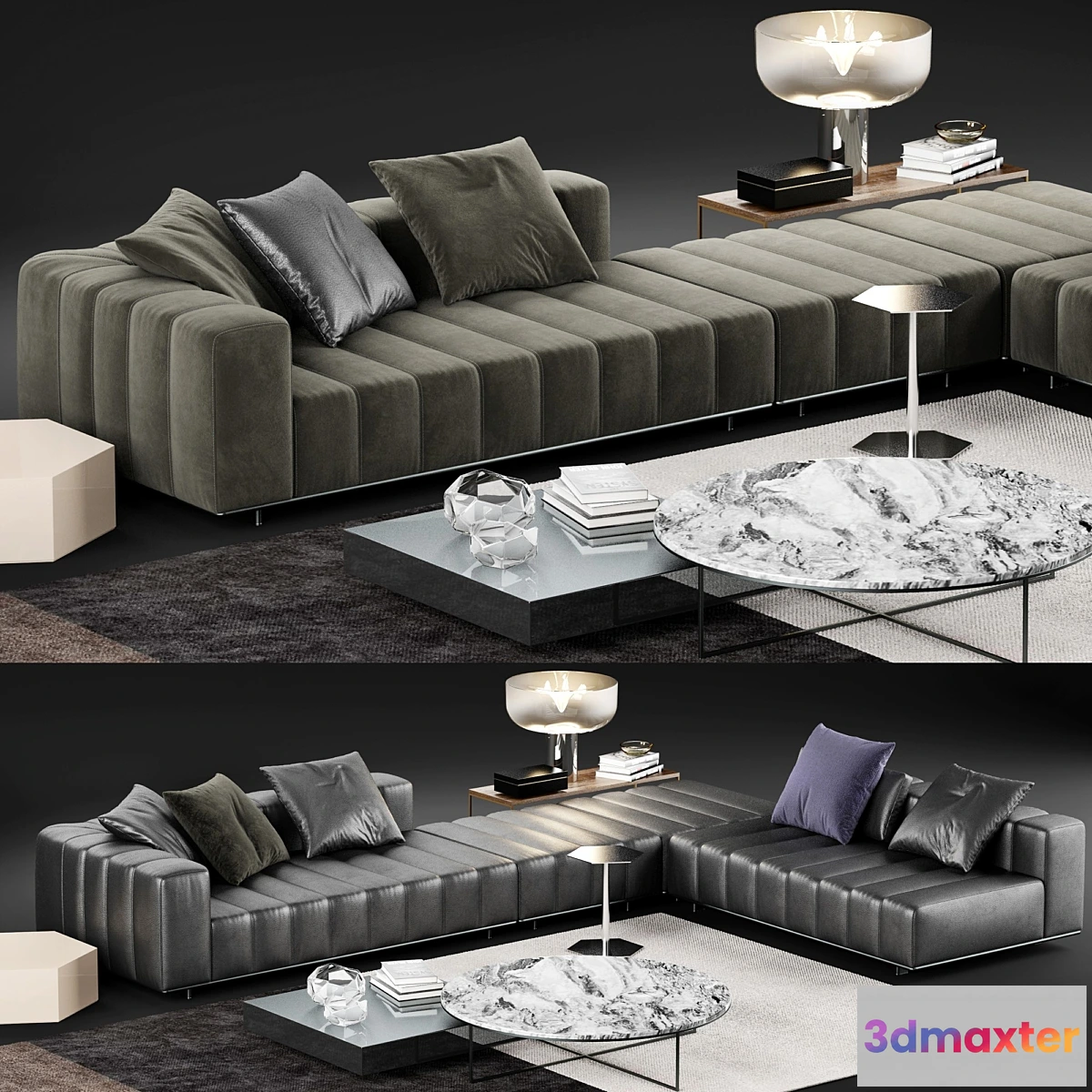 606123 - Minotti Freeman Tailor Sofa 3